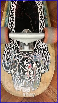 SIMS skateboard Eric Nash Scratch Off Graphic 2 1987 Old School Og