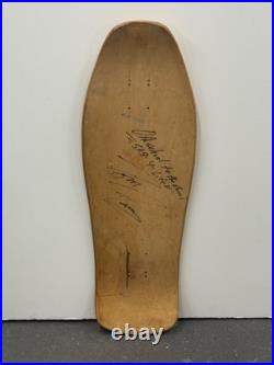 SIMS vintage Signed Insane TOM FAIN Skateboard Deck Pure Juice Dogtown Vans