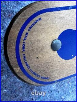 SKATEBOARD 1960's ZIPEES M 369 SIDEWALK SURF BOARD OLYMPIC METAL WHEELS