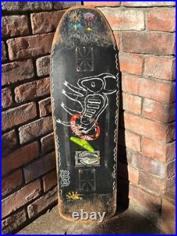 STEVE SAIZ Powell Peralta Buffalo Skateboard Deck Vintage