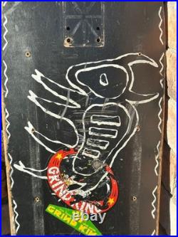 STEVE SAIZ Powell Peralta Buffalo Skateboard Deck Vintage