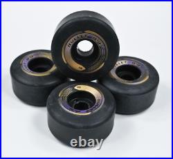 Santa Cruz BULLET BBs BB Skateboard Wheels 56mm 1990s NOS Black Purple Gold