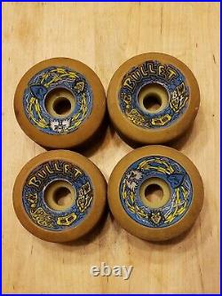 Santa Cruz Bullet 66 Skateboard Wheels Vintage Used ORIGINAL SET OF 4