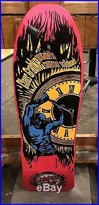 Santa Cruz Claus Grabke NOS Vintage Skateboard Deck Vtg