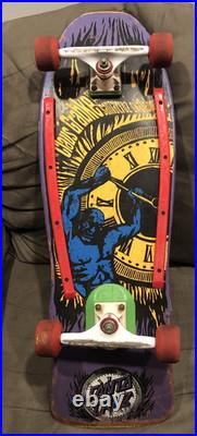 Santa Cruz Claus Grabke Vintage 1980s skateboard VERY GOOD Condition