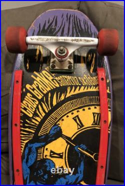 Santa Cruz Claus Grabke Vintage 1980s skateboard VERY GOOD Condition