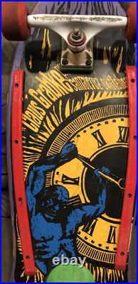 Santa Cruz Claus Grabke Vintage 1980s skateboard VERY GOOD Condition