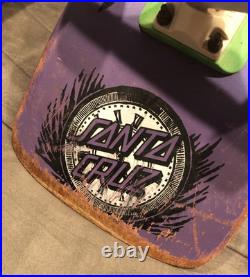 Santa Cruz Claus Grabke Vintage 1980s skateboard VERY GOOD Condition Santa Cruz Claus Grabke Vintage 1980s skateboard VERY GOOD Condition