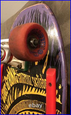 Santa Cruz Claus Grabke Vintage 1980s skateboard VERY GOOD Condition