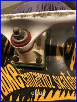 Santa Cruz Claus Grabke Vintage 1980s skateboard VERY GOOD Condition