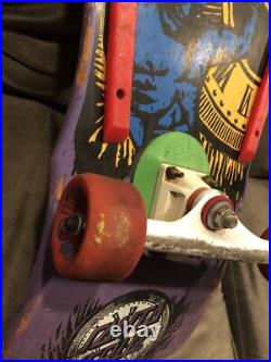 Santa Cruz Claus Grabke Vintage 1980s skateboard VERY GOOD Condition