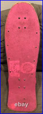 Santa Cruz Claus Grabke Vintage 1980s skateboard VERY GOOD Condition