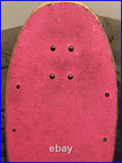 Santa Cruz Claus Grabke Vintage 1980s skateboard VERY GOOD Condition Santa Cruz Claus Grabke Vintage 1980s skateboard VERY GOOD Condition