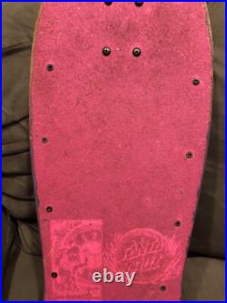 Santa Cruz Claus Grabke Vintage 1980s skateboard VERY GOOD Condition