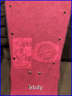 Santa Cruz Claus Grabke Vintage 1980s skateboard VERY GOOD Condition