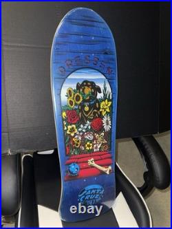 Santa Cruz Eric Dressen Pup NOS 30 year reissue Skateboard Deck BLUE RARE