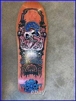 Santa Cruz Jeff Hedges Vintage NOS Original Skateboard Deck RARE