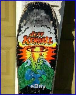 Santa Cruz Jeff Kendall Rookie Vintage Skateboard NOT Reissue OG 1986 USA Rare