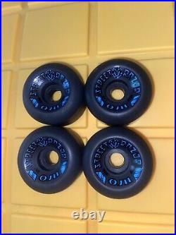 Santa Cruz OJ II Street Razor Skateboard Wheels NOS Original Vintage Black