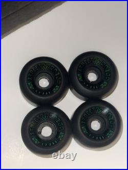 Santa Cruz OJ II Street Razor Skateboard Wheels NOS Original Vintage Black