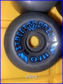 Santa Cruz OJ II Street Razor Skateboard Wheels NOS Original Vintage Black