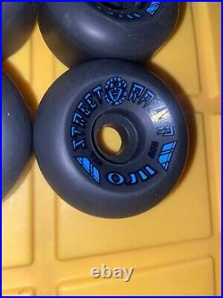 Santa Cruz OJ II Street Razor Skateboard Wheels NOS Original Vintage Black