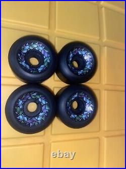 Santa Cruz OJ II Street Razor Skateboard Wheels NOS Original Vintage Black