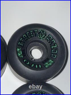 Santa Cruz OJ II Street Razor Skateboard Wheels NOS Original Vintage Black