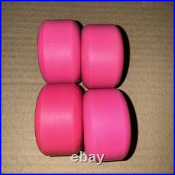 Santa Cruz OJ II Street Razor Skateboard Wheels NOS Original Vintage Pink 63mm