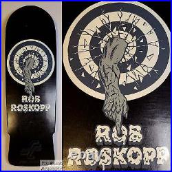 Santa Cruz Rob Roskopp Target 1 Reissue Ashes to Ashes 10 Skateboard Deck