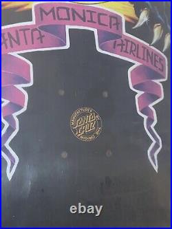 Santa Cruz SMA Natas Panther X Edmiston Reissue Skate Deck Rare Mint
