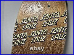 Santa Cruz Skateboard Road Rider Cruzers Green Wheels 27Long VG CONDITION