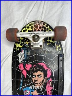Santa Cruz Skateboards Spidey De Montrond Thunder Trucks Bullet Wheels Vintage