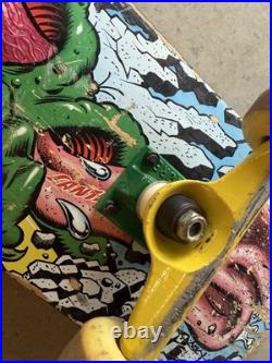 Santa Cruz Slasher Complete Skateboard Vintage Popsicle Venture Birdhouse Meek