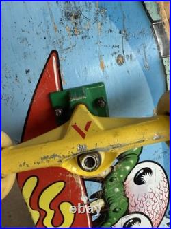 Santa Cruz Slasher Complete Skateboard Vintage Popsicle Venture Birdhouse Meek