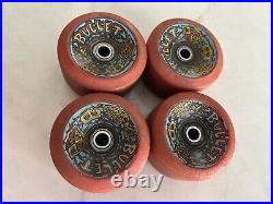 Santa Cruz Speed Wheels Bullet 92A Old School Skateboard