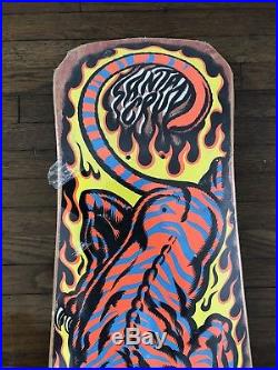 Santa Cruz Steve Alba SALBA TIGER Skateboard Deck NOS VERY RARE Still Wrapped
