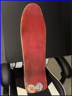 Santa Cruz Tom Knox Ghoul NOS 30 year reissue Skateboard Deck Dark Red RARE