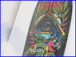 Santa Monica Airlines NATAS Panther Lenticular Santa Cruz Skateboard Deck