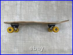 Schmitt Stix Rip Saw skateboard Gullwing Sidewinders. Kryptonics 63.5 yellow
