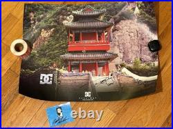 Signed Danny Way Dc Shoes Great Wall Poster/Signed Rodney Mullin Small Pamphlet