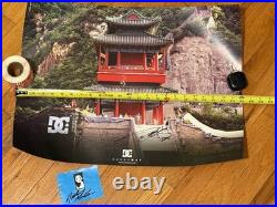 Signed Danny Way Dc Shoes Great Wall Poster/Signed Rodney Mullin Small Pamphlet
