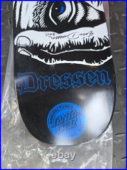 Signed Eric Dressen Eyes Deck Rare Santa Cruz
