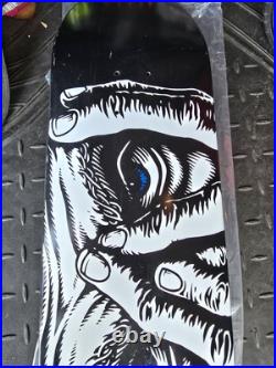 Signed Eric Dressen Eyes Deck Rare Santa Cruz