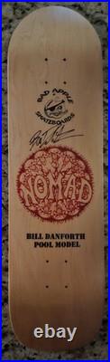 Signed NOS 2003 Bill Nomad Danforth Pool Model Bad Apple Skateboards Signed NOS 2003 Bill Nomad Danforth Pool Model Bad Apple Skateboards