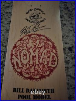 Signed NOS 2003 Bill Nomad Danforth Pool Model Bad Apple Skateboards Signed NOS 2003 Bill Nomad Danforth Pool Model Bad Apple Skateboards