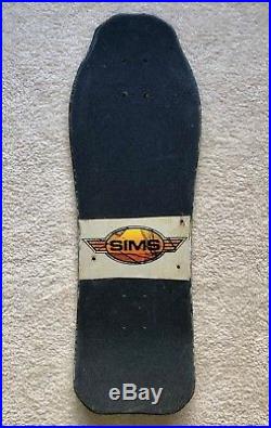 Sims 1987 Jeff Phillips Skateboard Tye Dye Demon Deck Pro Model 2 Vintage RARE