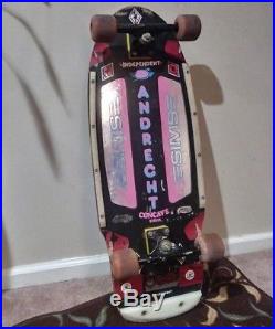 Sims Dave Andrecht Concave Dog Town Hobie Kanoa Alva G&S Old School Skateboard