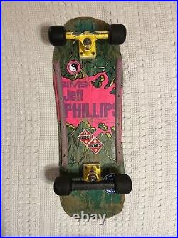 Sims Jeff Phillips Breakout 1 Skateboard OG VTG 80s Gullwing Pros & Sims B-52s