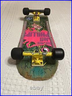 Sims Jeff Phillips Breakout 1 Skateboard OG VTG 80s Gullwing Pros & Sims B-52s